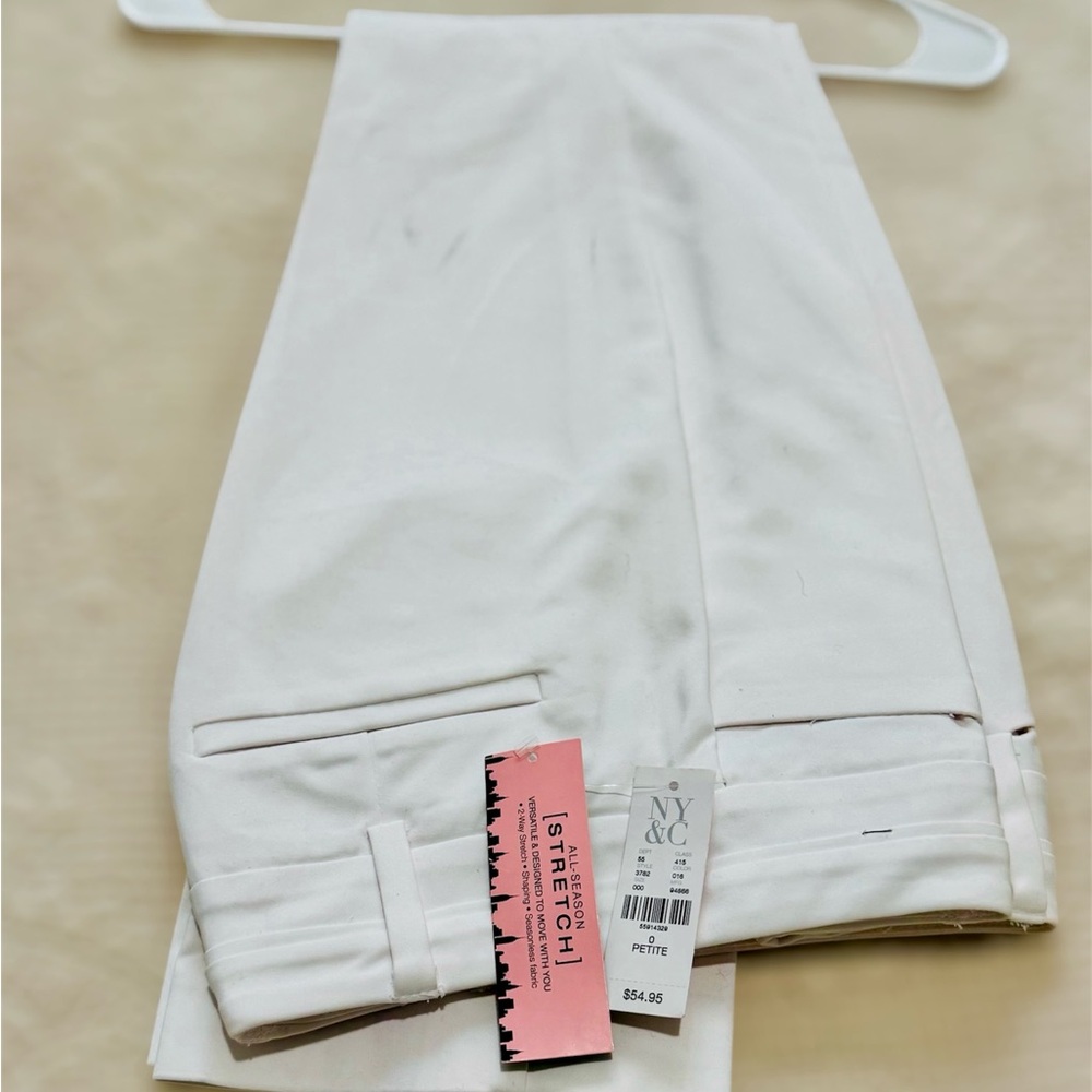 New York & Company Cream Pants